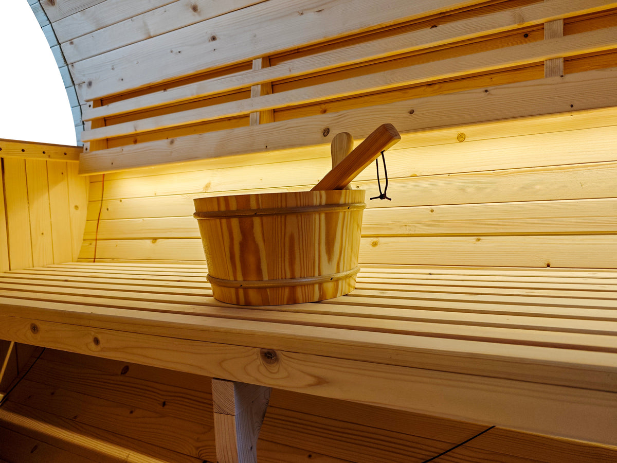 The Pennine Barrel by SaunaPlunge - Traditional Outdoor Luxury (6 person)