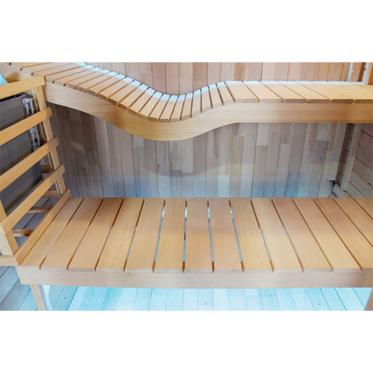 CenturaHeat 2-4 Person Steam Outdoor Square Sauna