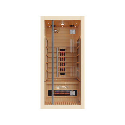 Gwenique Wellness KOVE Full Spectrum Infrared Sauna – 1 Person