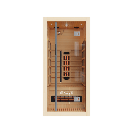 Gwenique Wellness KOVE Full Spectrum Infrared Sauna – 1 Person