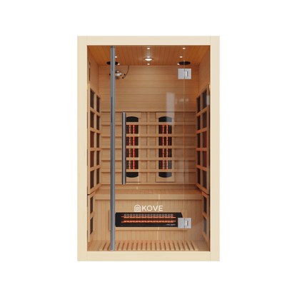 Gwenique Wellness KOVE Full Spectrum Infrared Sauna – 2 Person