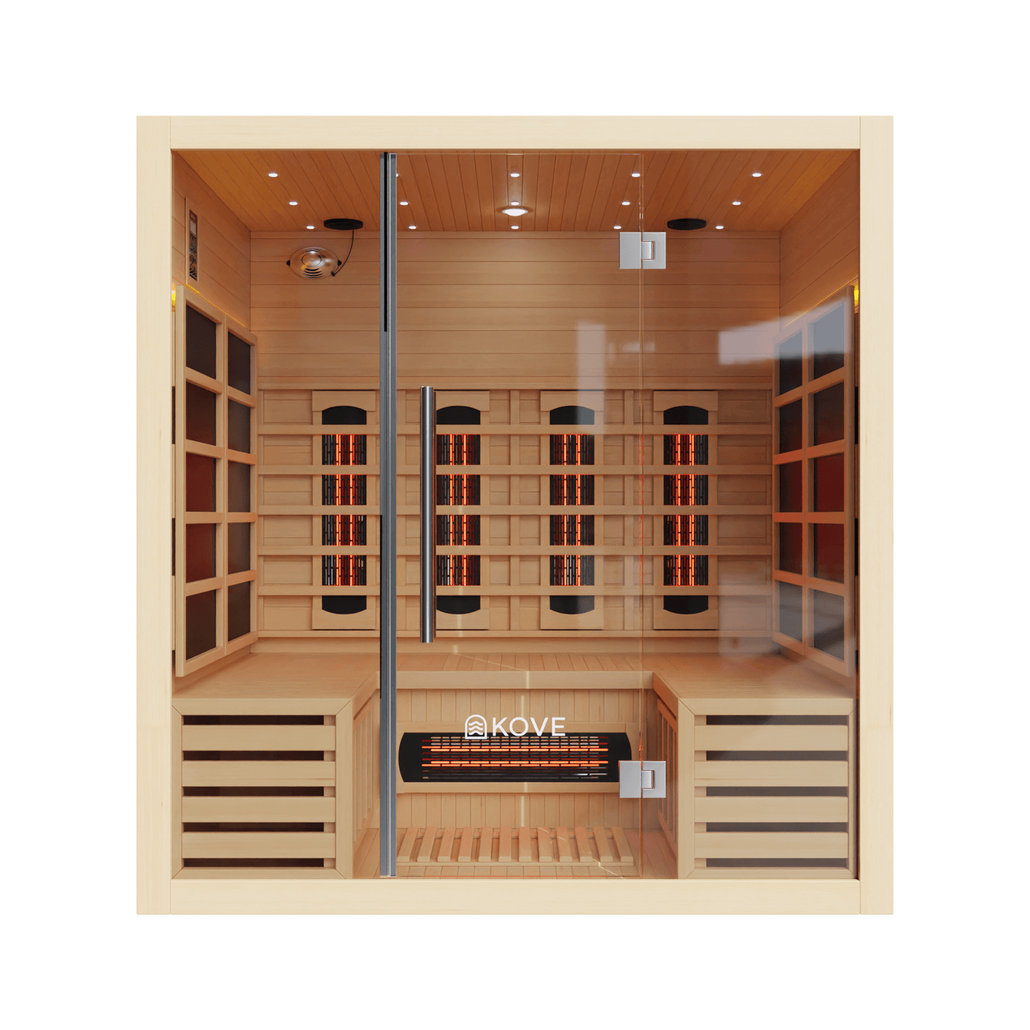 Gwenique Wellness KOVE Full Spectrum Infrared Sauna – 4 Person