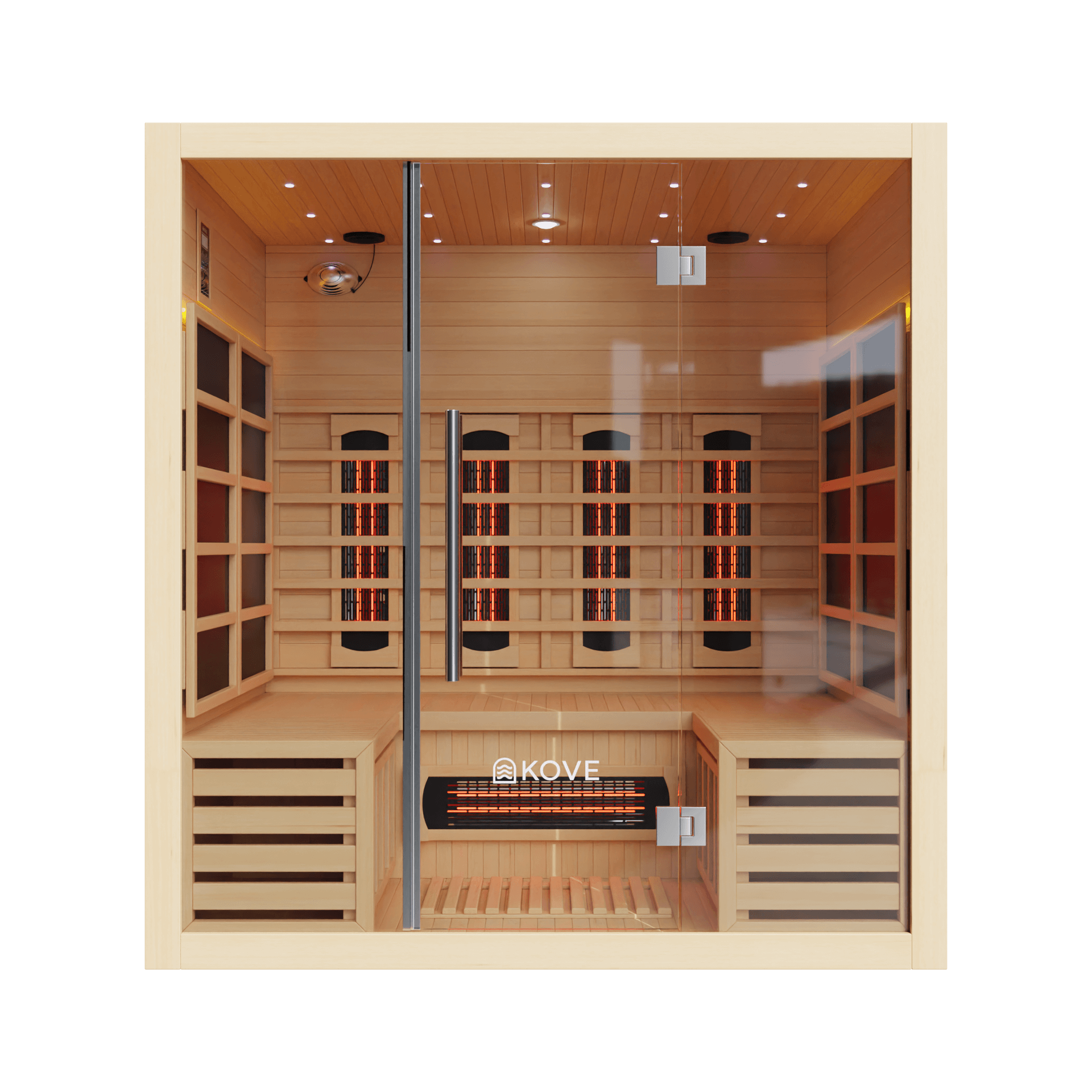 Gwenique Wellness KOVE Full Spectrum Infrared Sauna – 4 Person