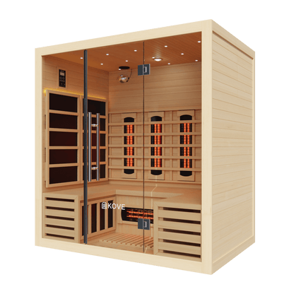 KOVE Full Spectrum Infrared Sauna – 4 Person