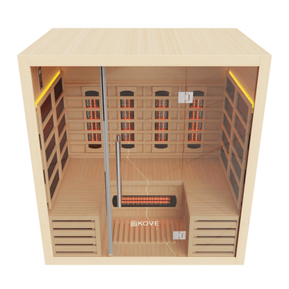 KOVE Full Spectrum Infrared Sauna – 4 Person
