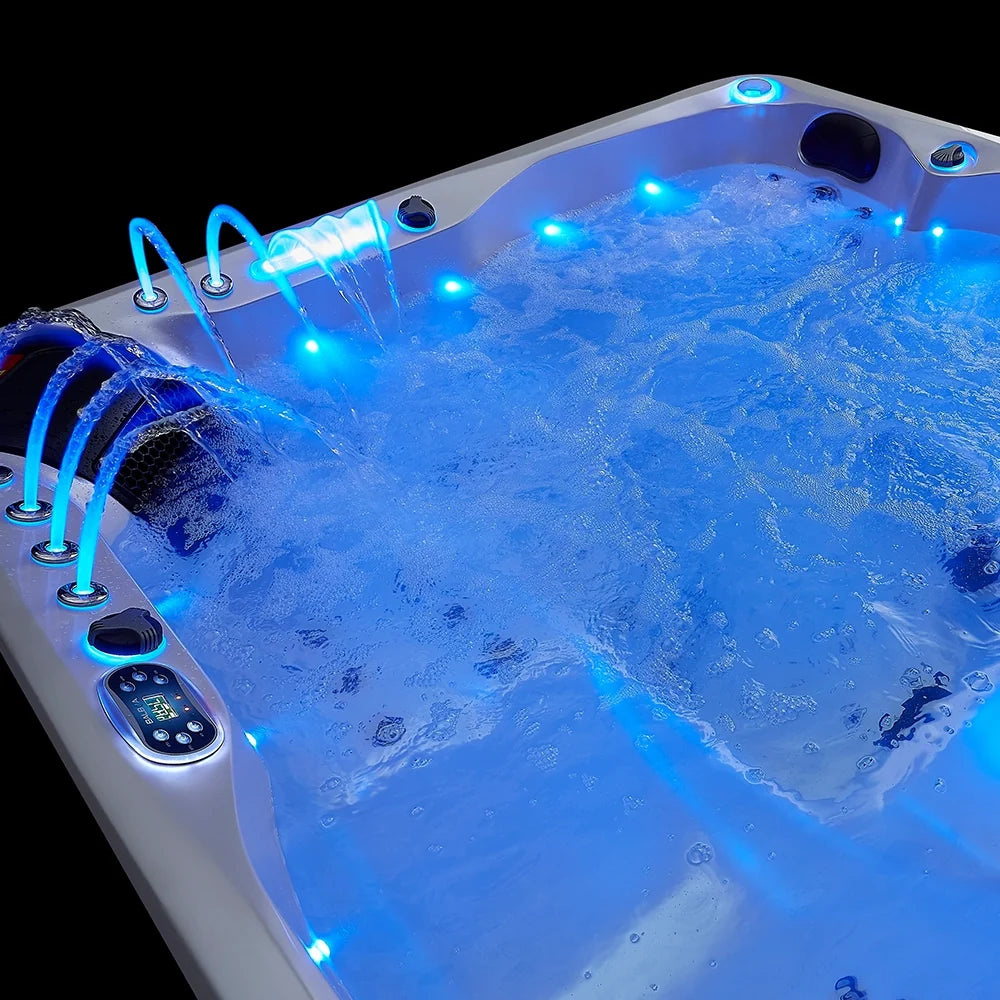 Matterhorn Premium 5 Seater Spa Hot Tub - White