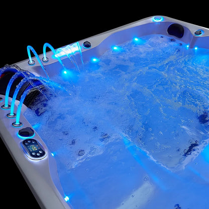 Matterhorn Premium 5 Seater Spa Hot Tub - White