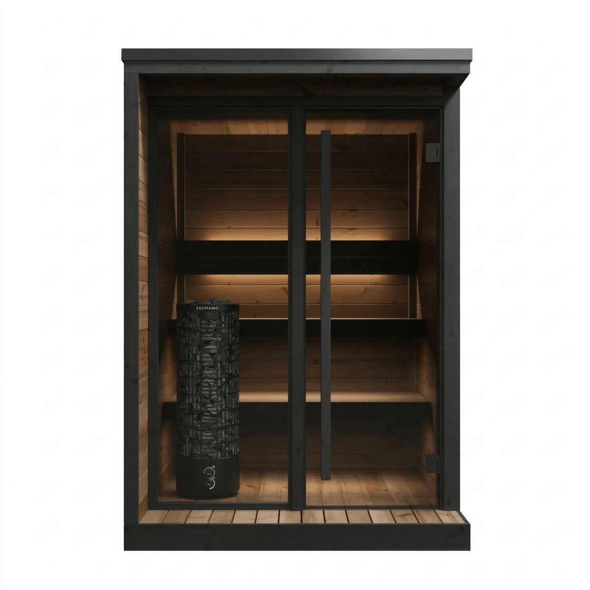 2-4 Person Hiki S Steam Garden Outdoor Sauna | Premium Thermowood