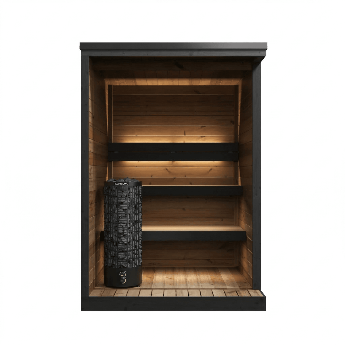 2-4 Person Hiki S Steam Garden Outdoor Sauna | Premium Thermowood