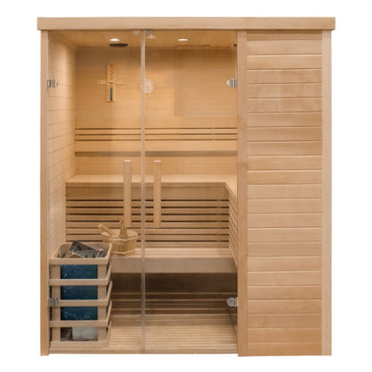 CenturaHeat 3 Person Traditional Steam Relax Indoor Sauna