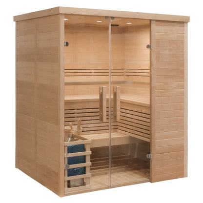 CenturaHeat 3 Person Traditional Steam Relax Indoor Sauna