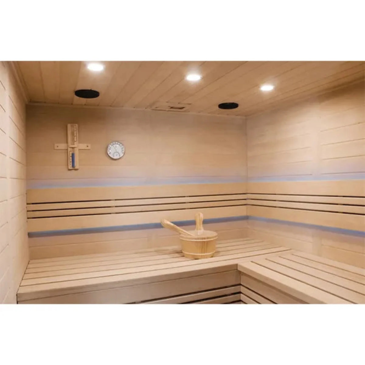 CenturaHeat 3 Person Traditional Steam Relax Indoor Sauna