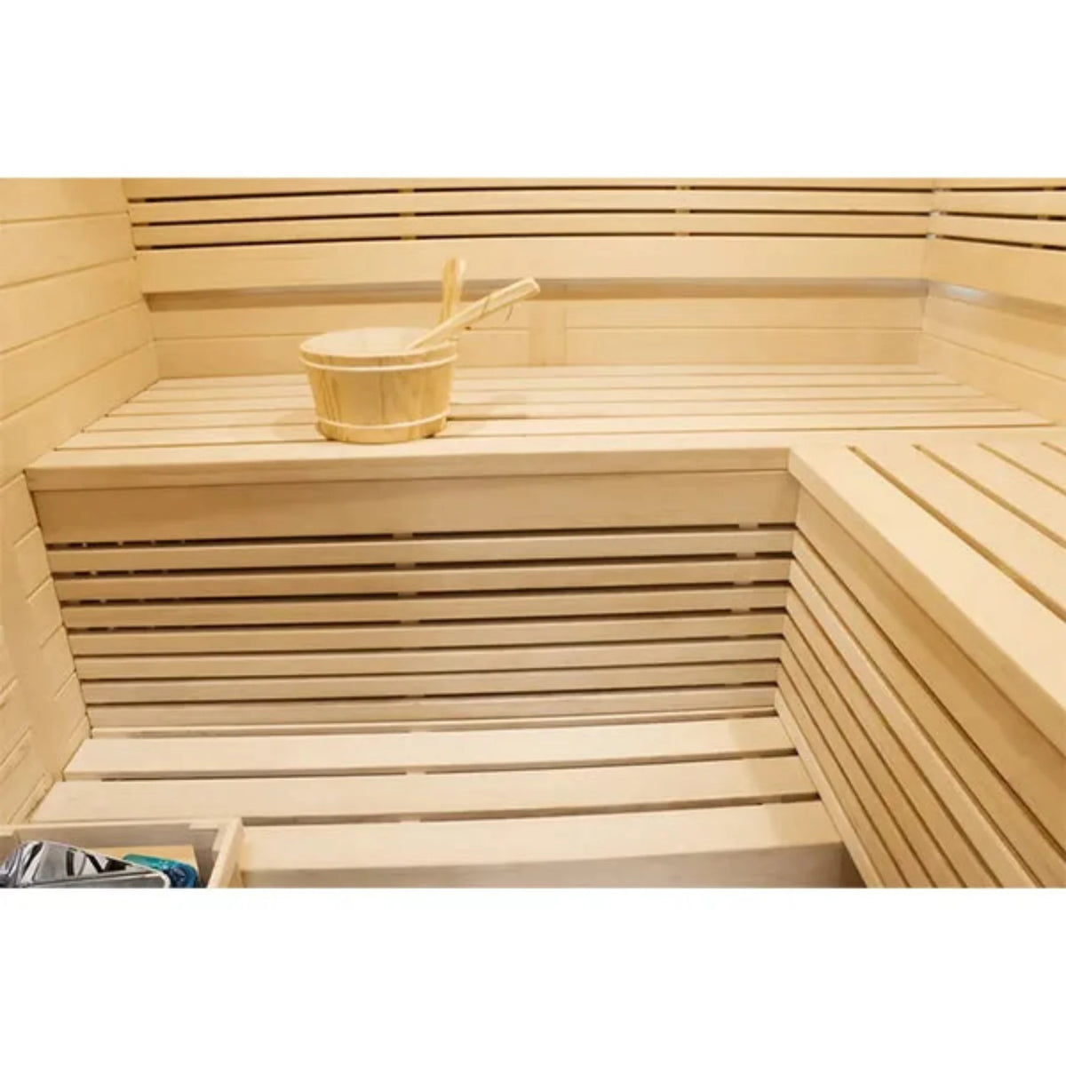 CenturaHeat 3 Person Traditional Steam Relax Indoor Sauna