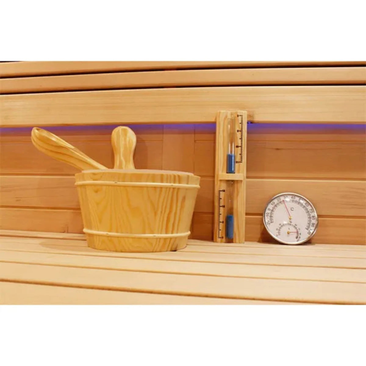 CenturaHeat 3 Person Traditional Steam Relax Indoor Sauna