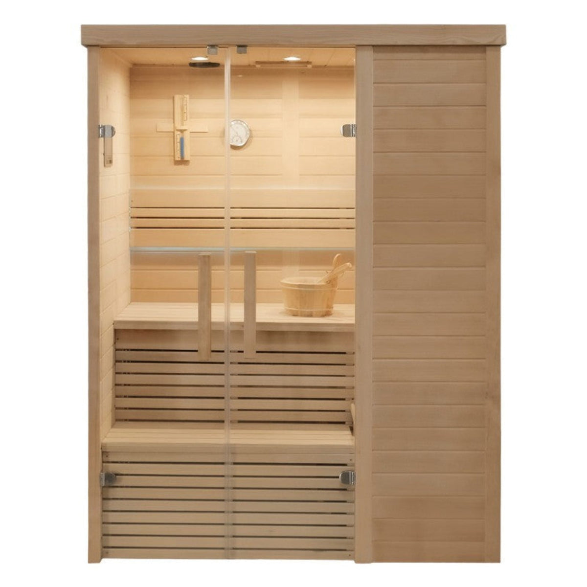 CenturaHeat 2 Person Traditional Steam Relax Indoor Sauna