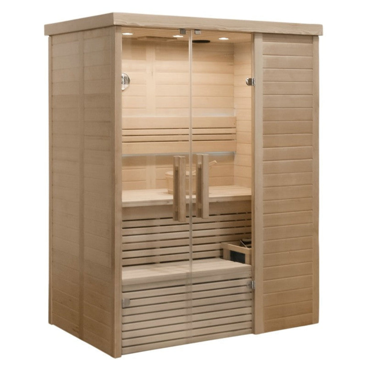 CenturaHeat 2 Person Traditional Steam Relax Indoor Sauna