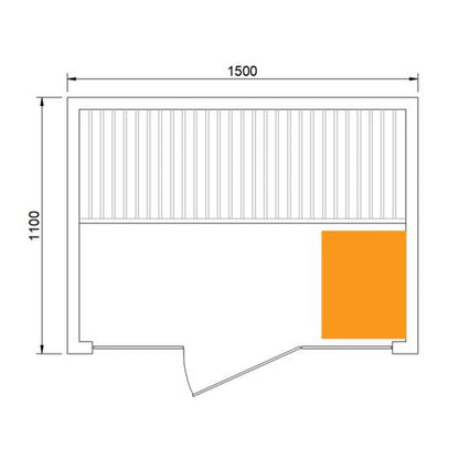 CenturaHeat 3 Person Steam Indoor Sauna