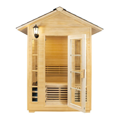 CenturaHeat 3 Person Outdoor Steam Sauna