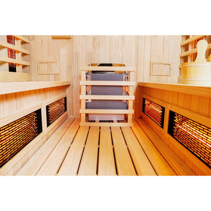 CenturaHeat 4-6 Person Hybrid Outdoor Cube Sauna