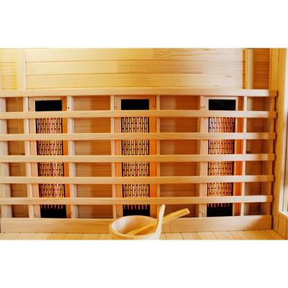 CenturaHeat 4-6 Person Hybrid Outdoor Cube Sauna