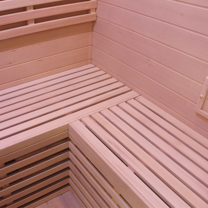 CenturaHeat 3 Person Traditional Steam Outdoor Sauna Room