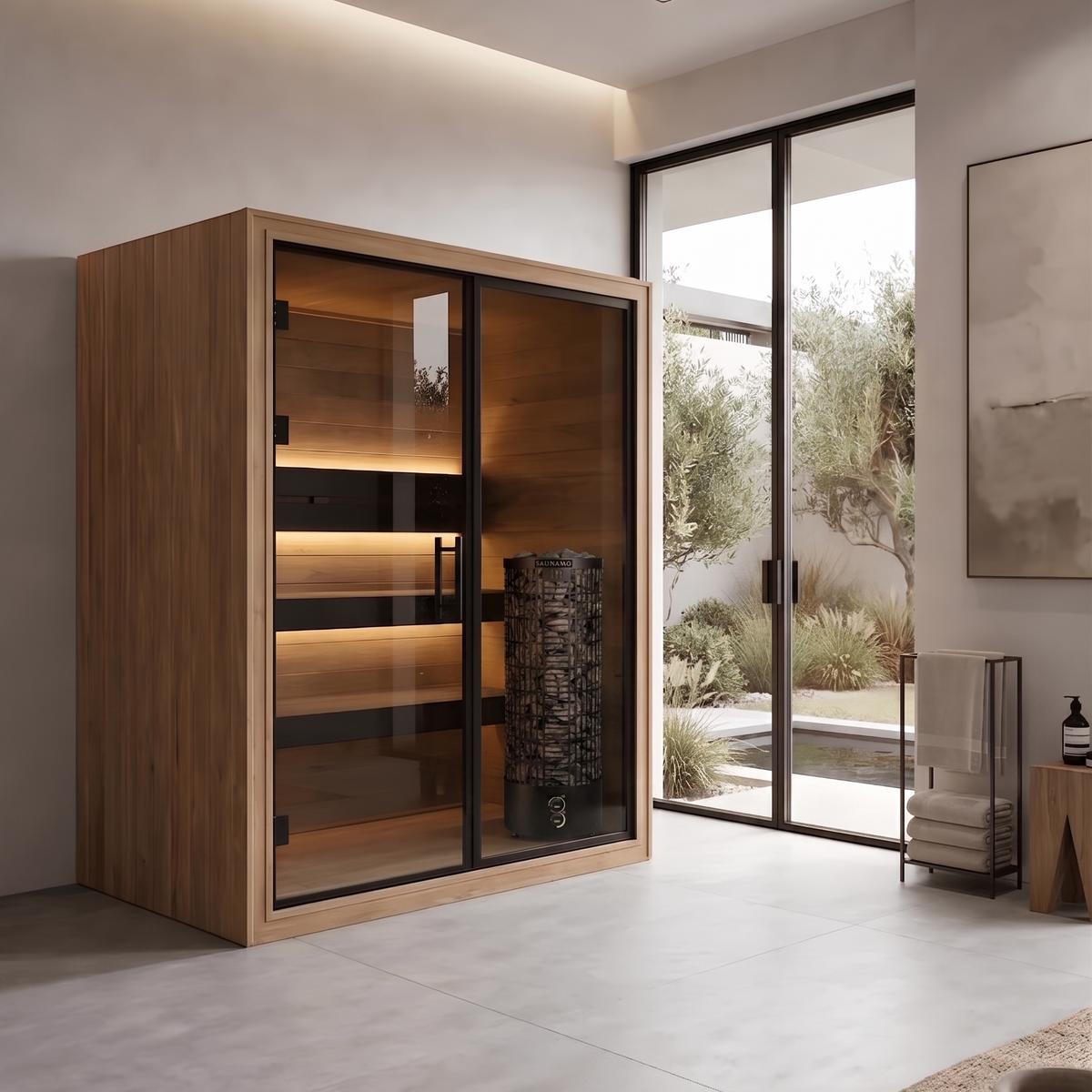 Thermo Black 150 Steam Indoor Sauna
