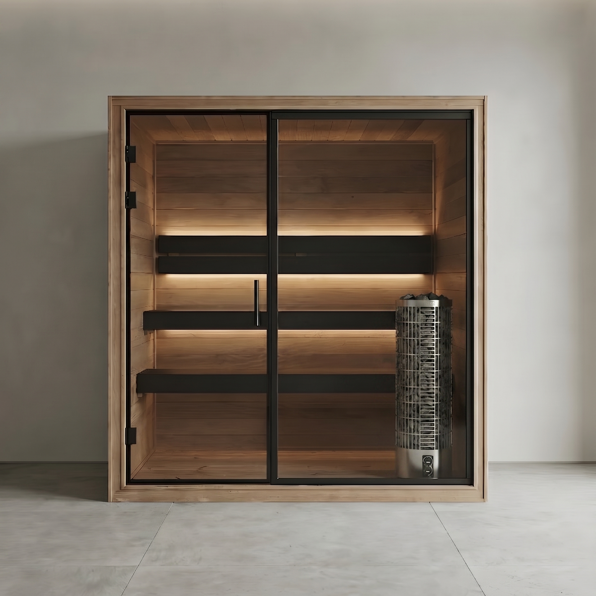 Thermo Black 220 Indoor Steam Sauna