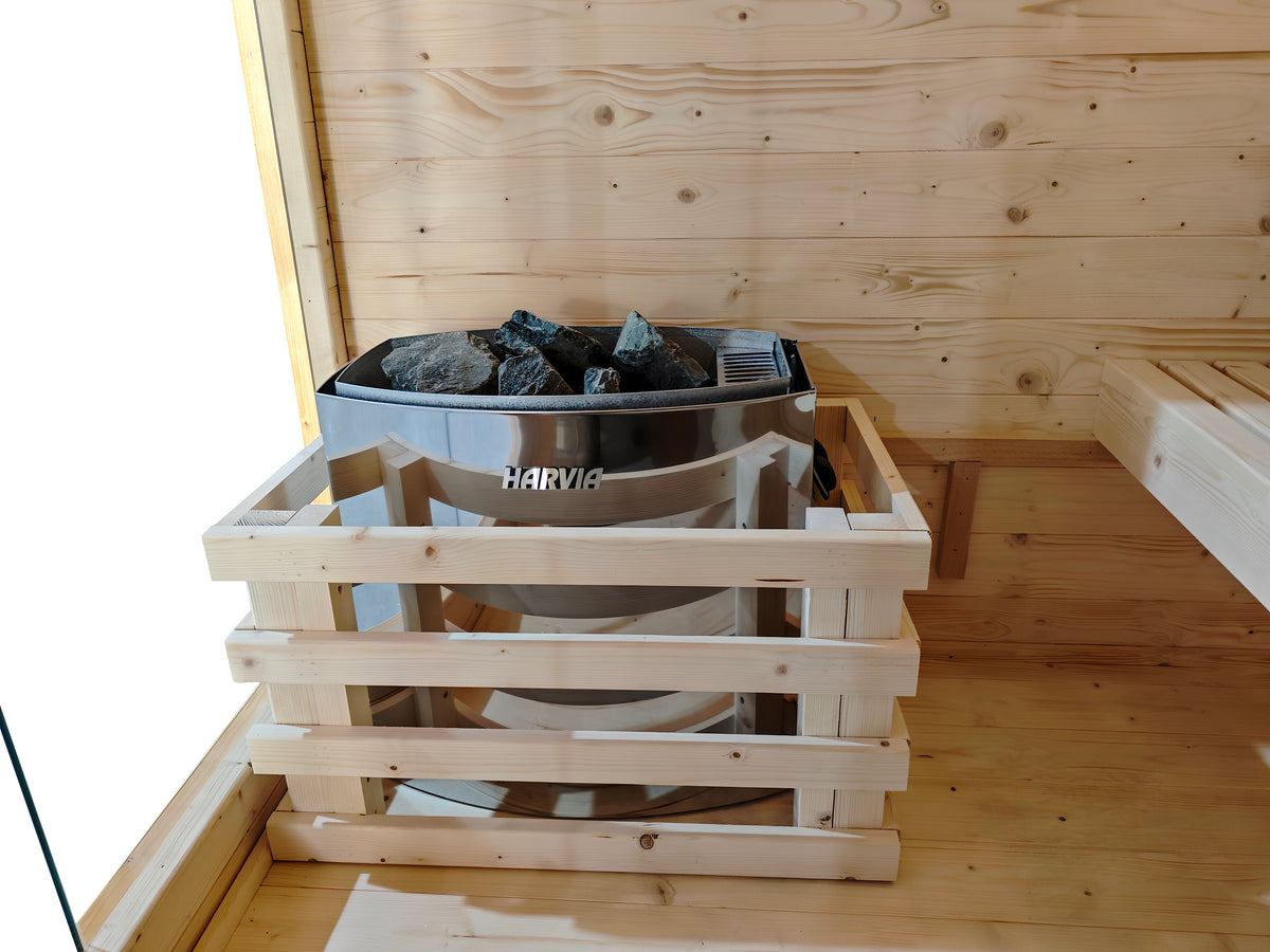 The Bronte Traditional Cabin Sauna by SaunaPlunge - 6 Person