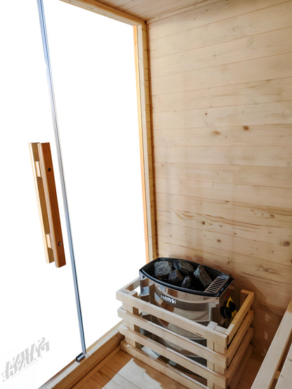 The Bronte Traditional Cabin Sauna by SaunaPlunge - 6 Person