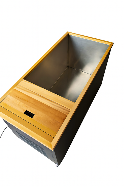 The Peak Plunge 1–2 Person Ice Bath with Integrated Chiller