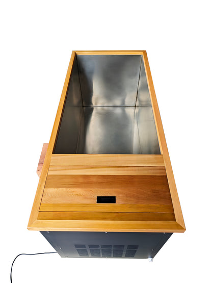 The Peak Plunge 1–2 Person Ice Bath with Integrated Chiller