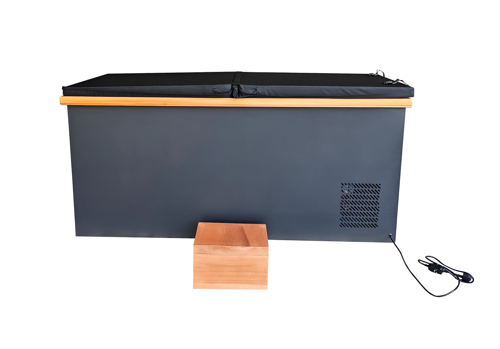 Gwenique Wellness The Peak Plunge 1–2 Person Ice Bath with Integrated Chiller