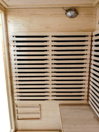 The Yorkshire Cabin by SaunaPlunge - Thermo Treated Outdoor Infrared Sauna - 4 person