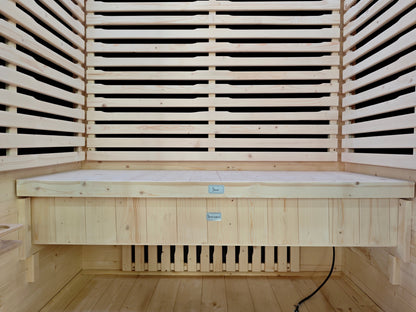 The Yorkshire Cabin - SaunaPlunge Thermo Treated Outdoor Infrared Sauna - 2 person