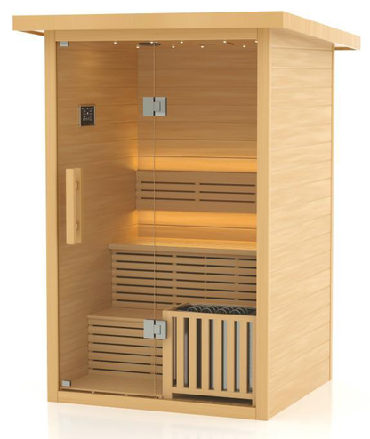 2 Person Steam Outdoor Garden Sauna