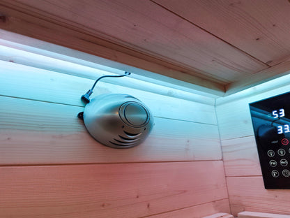 The Yorkshire Cabin - SaunaPlunge Thermo Treated Outdoor Infrared Sauna - 2 person