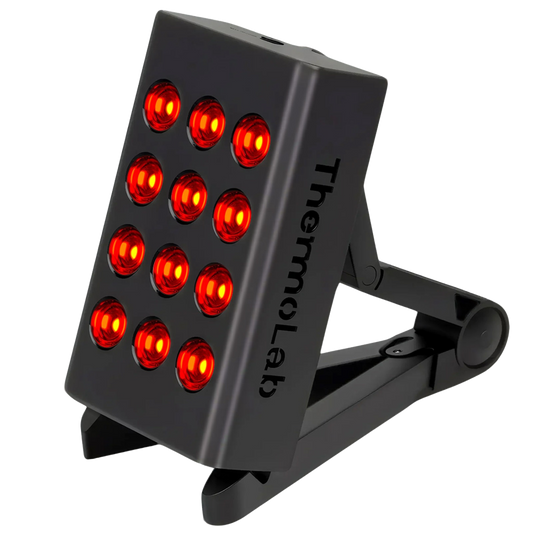 ThermoLab Aura™ Mini — Rechargeable Portable Red Light Therapy Panel