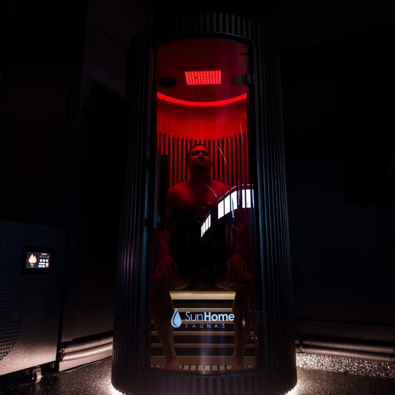 Demo 1-Person Red Light & Infrared Sauna