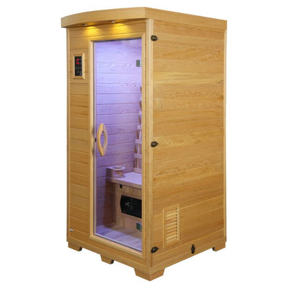 Fonteyn Bella 1 Infrared Sauna Cabin – 1 Person Home Infrared Sauna