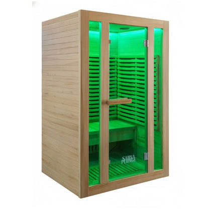 The Dales Glow Indoor Infrared Sauna by SaunaPlunge - 2 person
