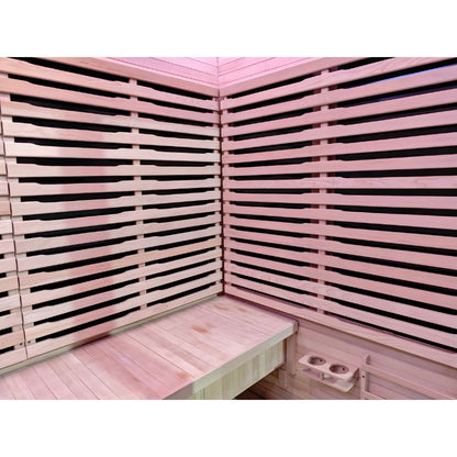 The Dales Glow Indoor Infrared Sauna by SaunaPlunge - 2 person