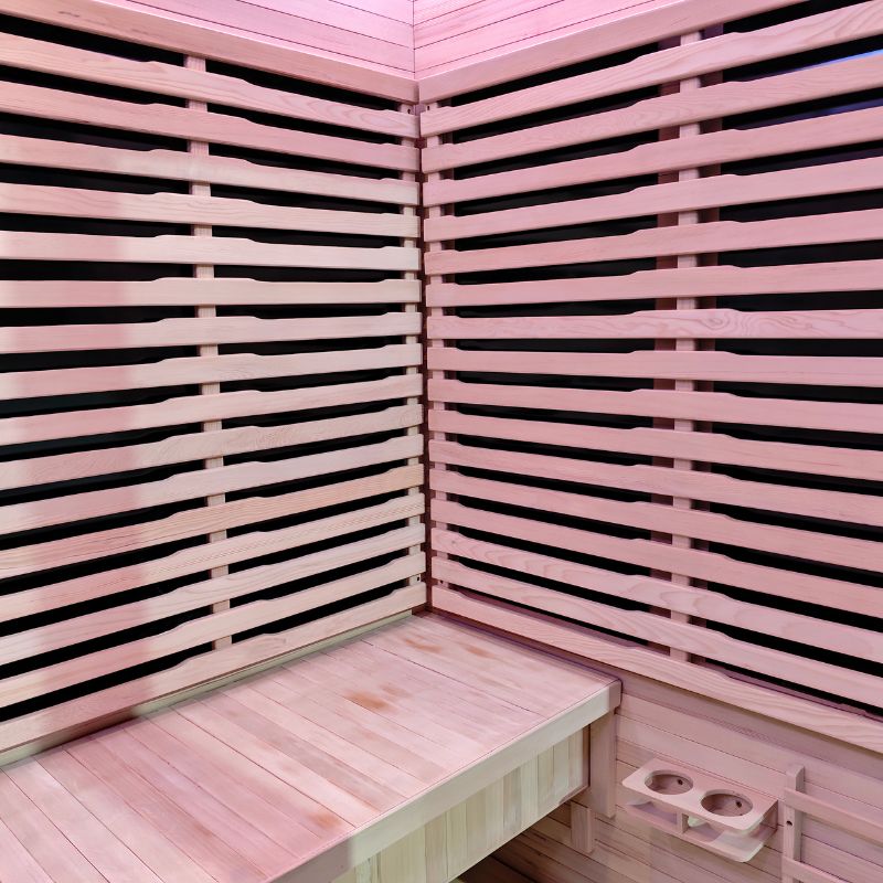 The Dales Glow Indoor Infrared Sauna by SaunaPlunge - 4 person
