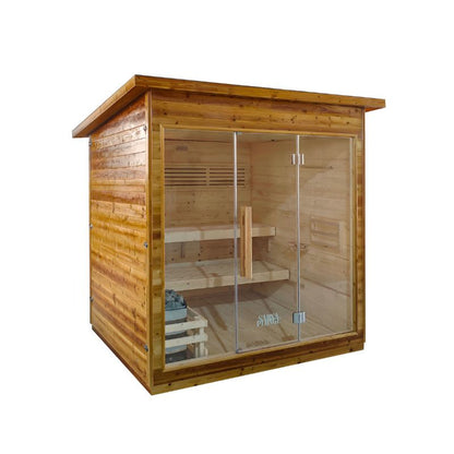 The Bronte Traditional Cabin Sauna by SaunaPlunge - 6 Person