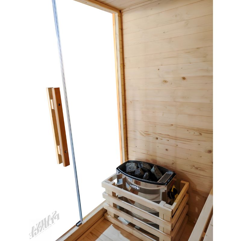The Bronte Traditional Cabin Sauna by SaunaPlunge - 6 Person