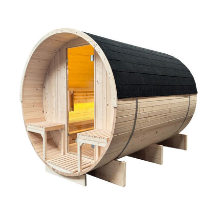 The Pennine Barrel by SaunaPlunge - Traditional Outdoor Luxury (6 person)