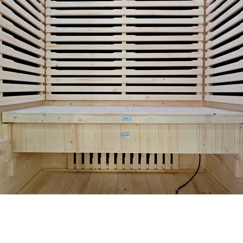 The Yorkshire Cabin - SaunaPlunge Thermo Treated Outdoor Infrared Sauna - 2 person