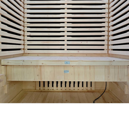 The Yorkshire Cabin - SaunaPlunge Thermo Treated Outdoor Infrared Sauna - 2 person