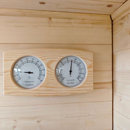 The Bronte Traditional Outdoor 2 Person Cabin Sauna By SaunaPlunge