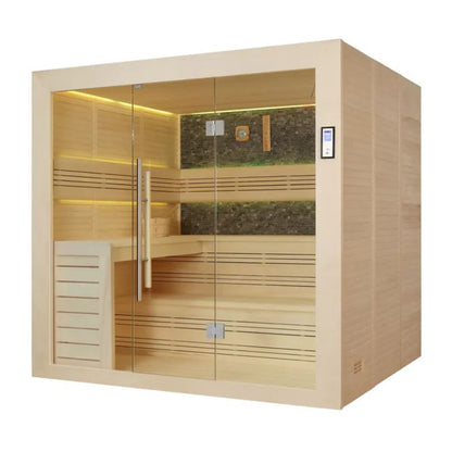 Fonteyn Sauna Luxor – Premium Indoor Finnish Sauna Cabin (Luxor 200 &amp; Luxor 220)