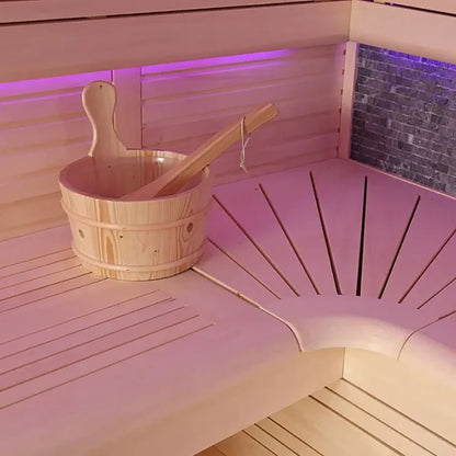 Fonteyn Sauna Luxor – Premium Indoor Finnish Sauna Cabin (Luxor 200 &amp; Luxor 220)